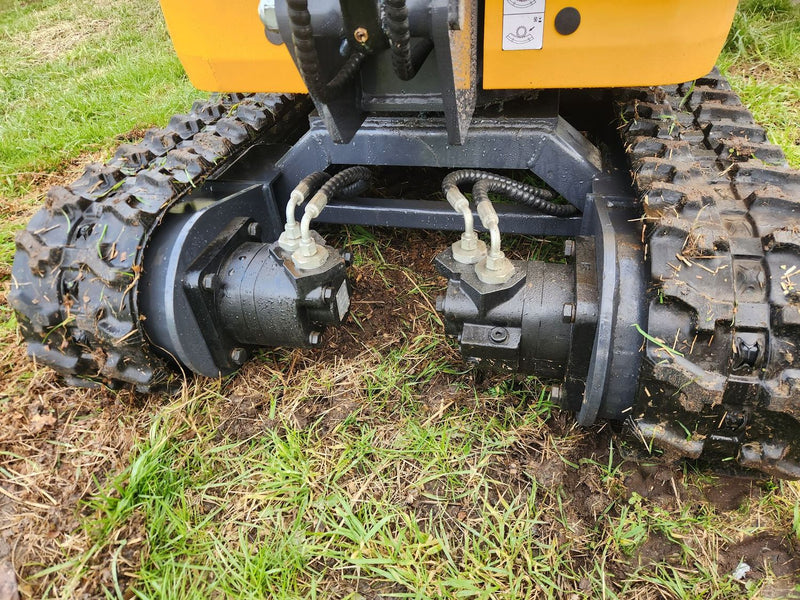 MINIEXCAVATOR HT12 PICIOARE CU BRAȚ FIX