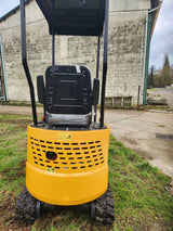 MINIEXCAVATOR HT12 PICIOARE CU BRAȚ FIX