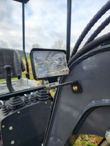 MINIEXCAVATOR HT12 PICIOARE CU BRAȚ FIX