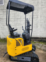 MINIEXCAVATOR NOU CU BRAȚ DECALAT