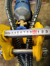 Concasor de pietre pentru miniexcavator