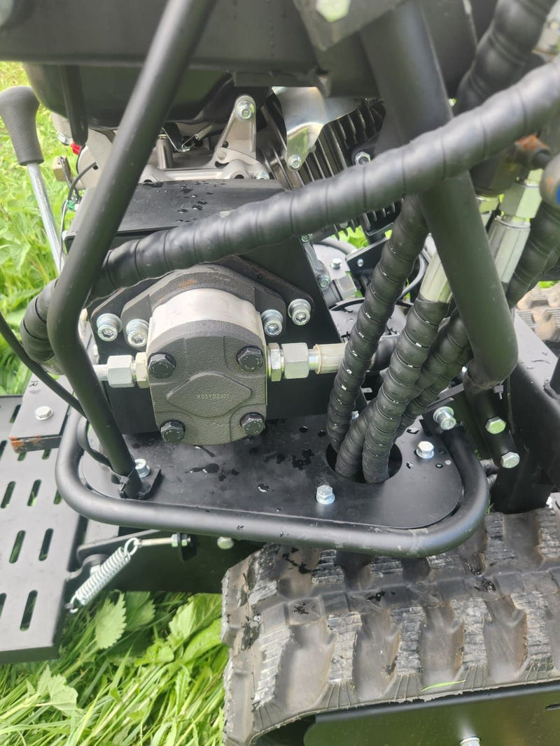 Dumper D50HT cu benă de ridicare tip foarfecă 