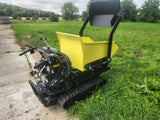 Dumper D50HT cu benă de ridicare tip foarfecă 
