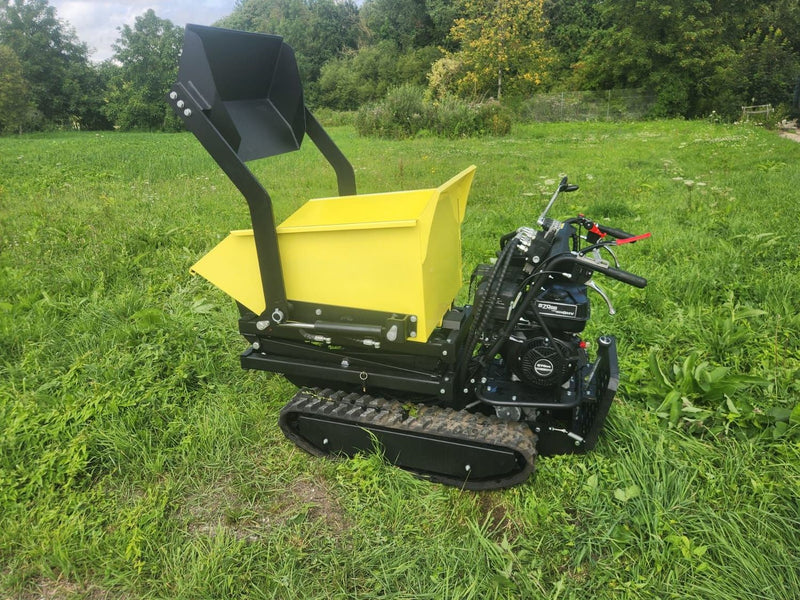 Dumper D50HT cu benă de ridicare tip foarfecă 