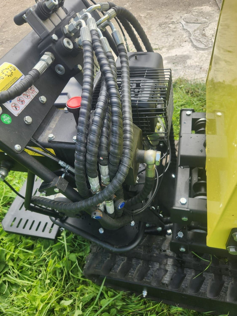 Dumper D50HT cu benă de ridicare tip foarfecă 