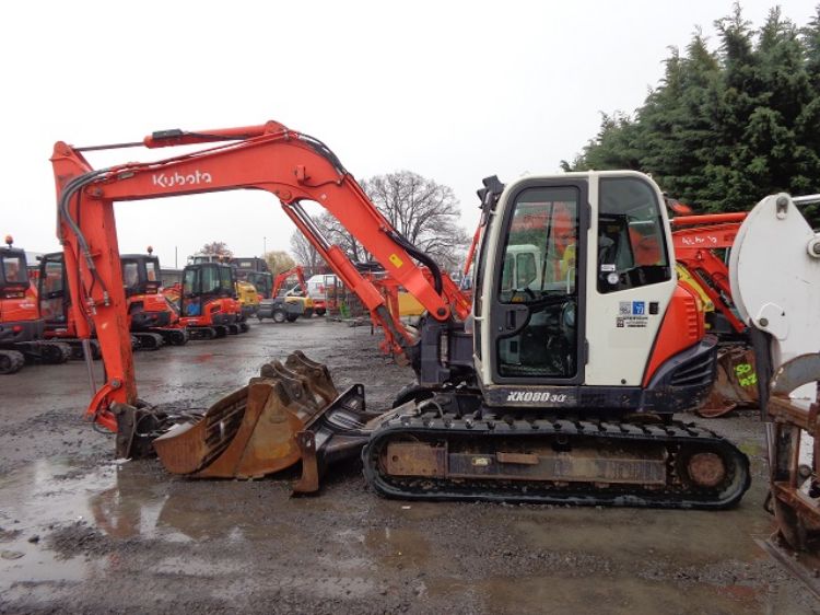 MINIEXCAVATOR KUBOTA KX080-3
