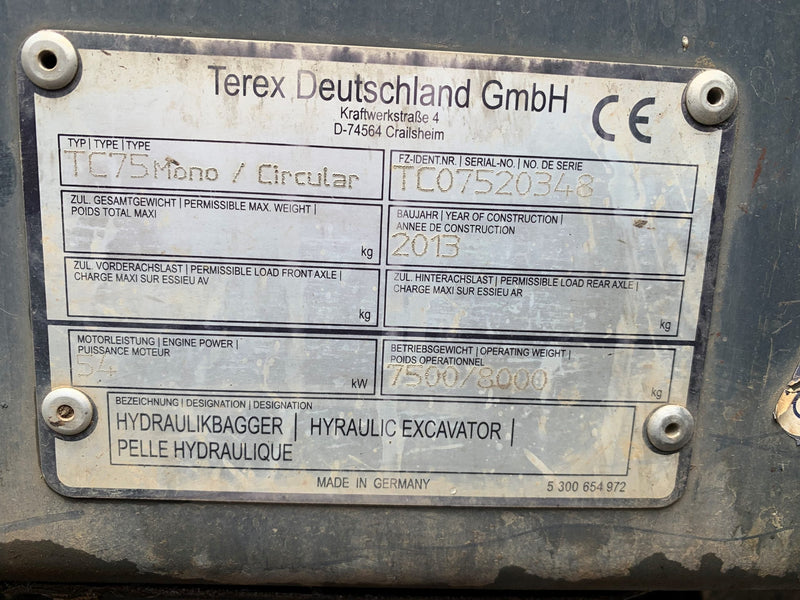 TEREX TC75